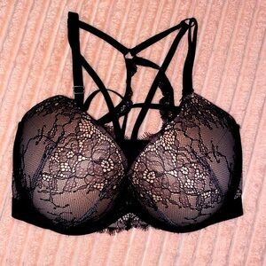 Victoria’s Secret Bombshell Very Sexy Front-Close Lace Bra - 32DDD
